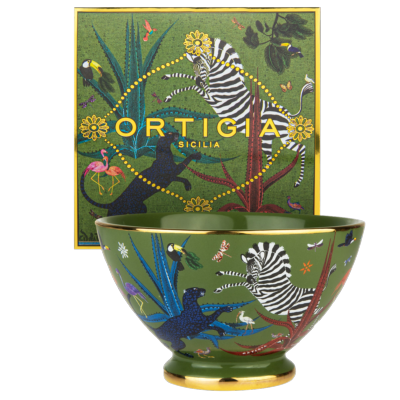 Bol Céramique Vert (13x8 cm) /  ORTIGIA Sicilia