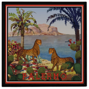 Plateau PALERMO (16x16 cm) /  ORTIGIA Sicilia