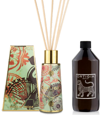  FICO D'INDIA (figue) - Pack Diffuseur décoré + Recharge 500 ml / ORTIGIA Sicilia