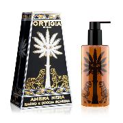 AMBRA NERA (ambre musc) - Gel Douche 250 ml  /  ORTIGIA Sicilia