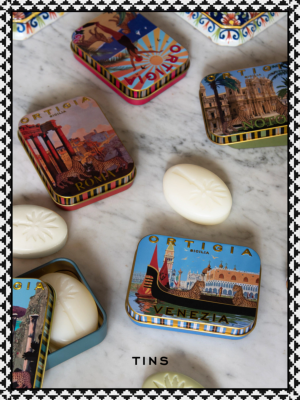 City Tin ORTIGIA - 2 Savons 25 gr