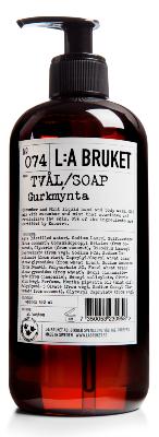 L:A BRUKET / Gel Douche 450 ml - N°74 Gurkmynta (Concombre & Menthe)