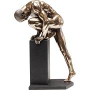  Nude Man Stand Bronze 