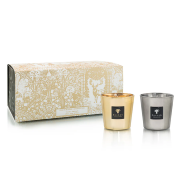  AURUM & PLATINUM - Coffret Duo de bougies / BAOBAB Collection
