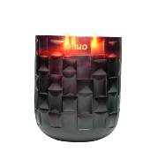  CHESS BURGUNDY Bougie   70H - Bois de Cashemere / ONNO Collection