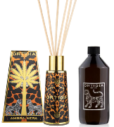 AMBRA NERA (ambré) - Pack Diffuseur 200 ml + Recharge /  ORTIGIA Sicilia