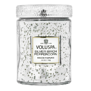 Bougie 156 gr - Silver Birch Peppercorn / VOLUSPA